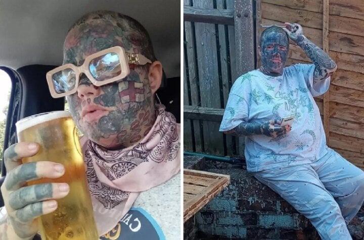 Người phụ nữ xăm kín cơ thể gây sốt khi khoe ảnh không còn hình xăm-2