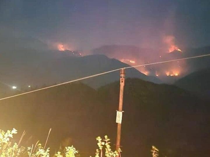 Cháy rừng ở Sa Pa: Lửa tiếp tục lan rộng, huy động gần 840 người chữa cháy-2