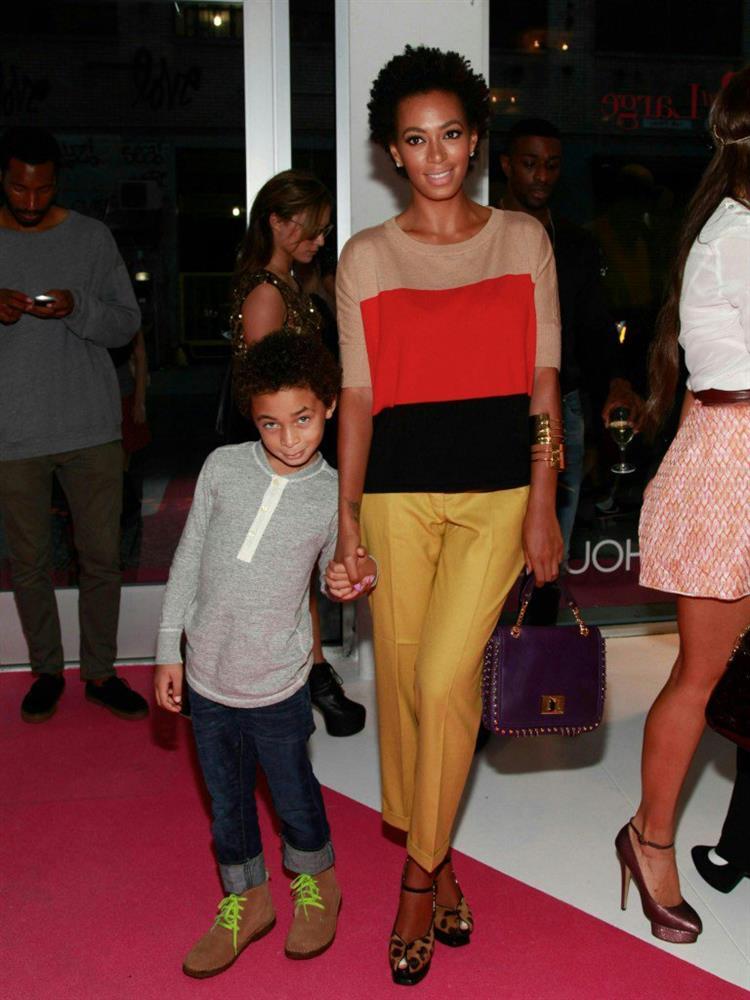 Cháu trai của Beyoncé làm người mẫu tại tuần lễ thời trang New York-4