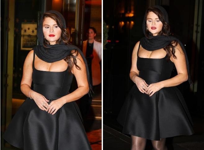 Mặc váy o ép vòng một, Selena Gomez nhận phản ứng trái chiều-2