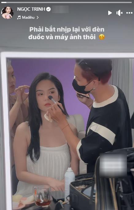 Sau 3 tuần về nhà, Ngọc Trinh đang ấp ủ dự án để trở lại Vbiz-1