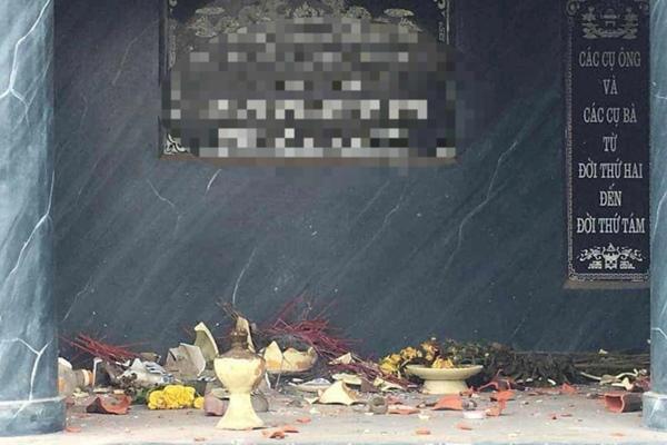 Bắt nghi phạm đập phá hơn 40 ngôi mộ ở Hà Nội-2