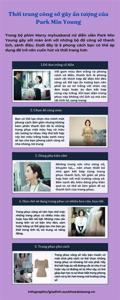 Thời trang công sở ấn tượng của sao nữ Park Min Young-1