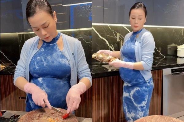 Phương Oanh bầu song thai, cô ăn gì mà xấu không nổi?-7