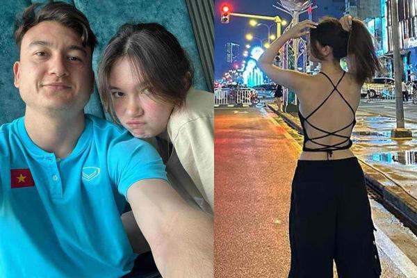 3 cô em gái xinh đẹp nhà cầu thủ Việt, body nóng bỏng, làn da trắng nõn mặc gì cũng đẹp-16