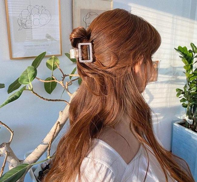 Muôn vàn kiểu búi tóc sang xịn với kẹp càng cua-4