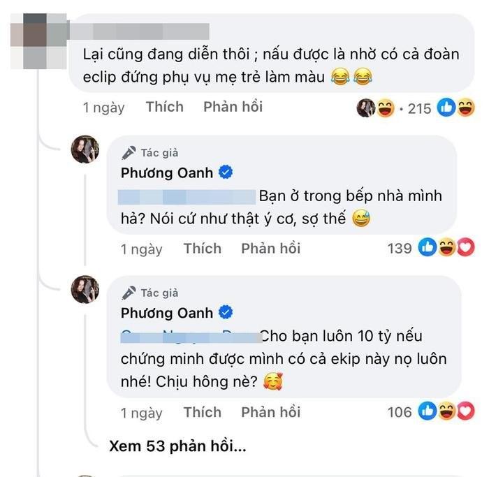 Phương Oanh mạnh mẽ đáp trả anti-fan, treo thưởng 10 tỷ đồng nếu tìm ra được chi tiết này-2