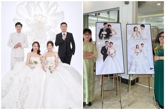 Hai anh em ruột đám cưới một ngày, chung thùng mừng cưới