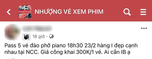 Phe vé rao 300.000 đồng/vé xem Đào, Phở Và Piano, rạp quốc gia cảnh báo-1