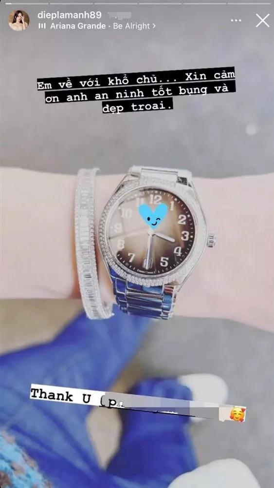 Diệp Lâm Anh khóc cũng sang, khoe nhẹ đồng hồ hơn nửa tỷ khiến fan choáng váng-2