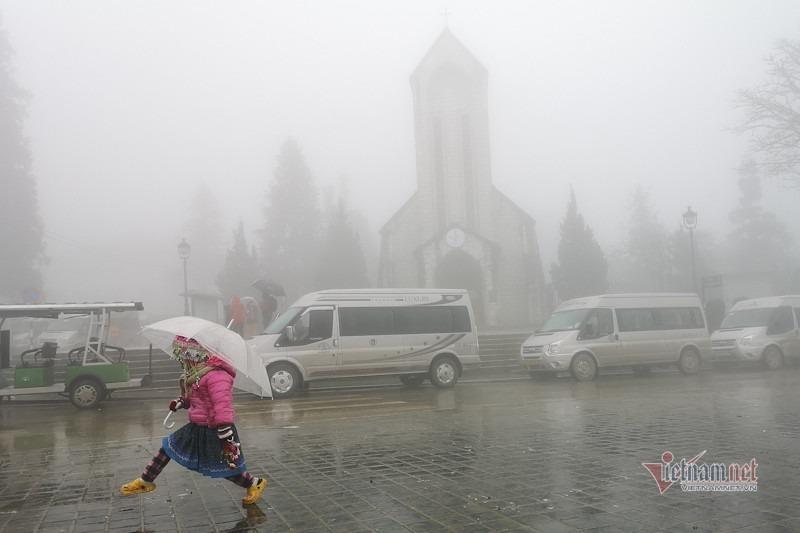 Dự báo thời tiết ngày 25/2: Nhiệt độ hạ thấp, miền Bắc mưa phùn-1