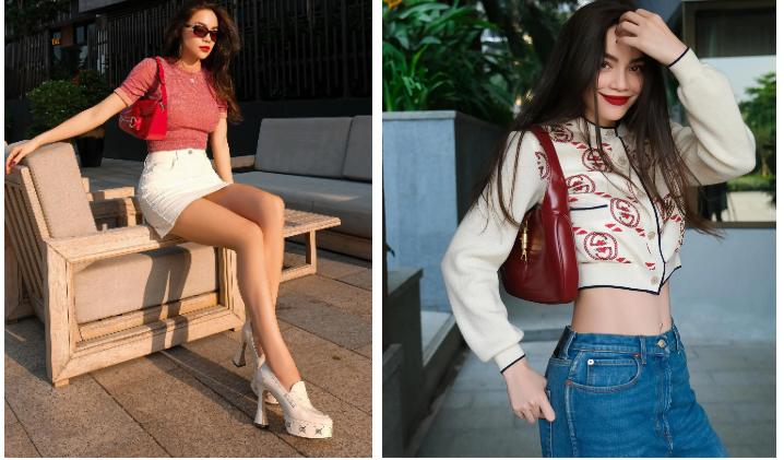 4 mẫu áo sang trọng, trẻ trung Hồ Ngọc Hà thường xuyên diện-1