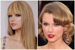 Taylor Swift 'cân' mọi kiểu tóc từ tẩy màu sáng, uốn xoăn đến ép thẳng