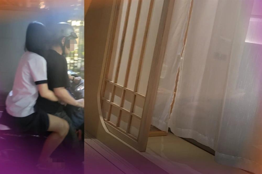 Nữ sinh trốn lớp học thêm, vô tư diễn cảnh nóng ở quán cafe-1