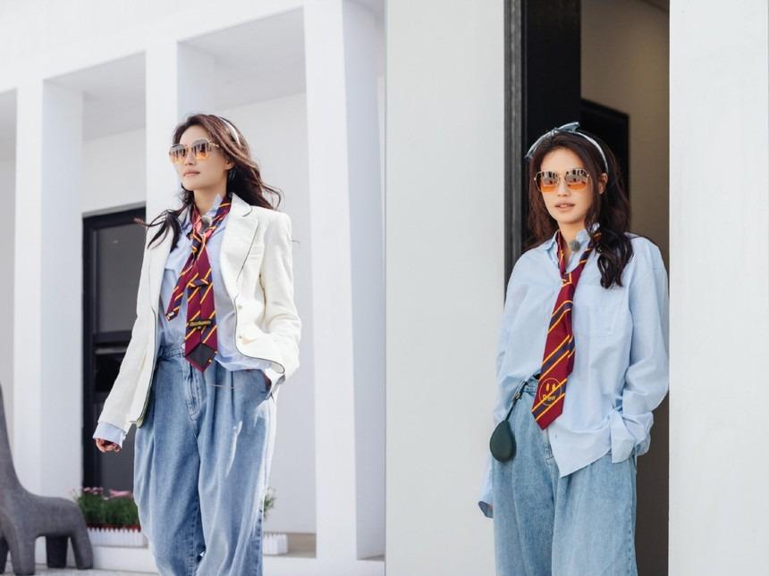 Phong cách trẻ trung, ngọt ngào của Thư Kỳ ở tuổi 50-10