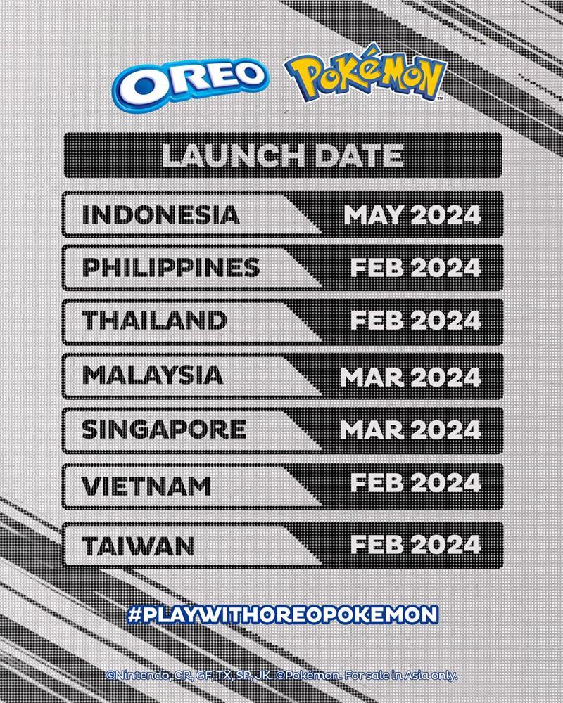 Cuộc phiêu lưu đặc sắc của bánh quy OREO và Pokémon đầu năm 2024-1