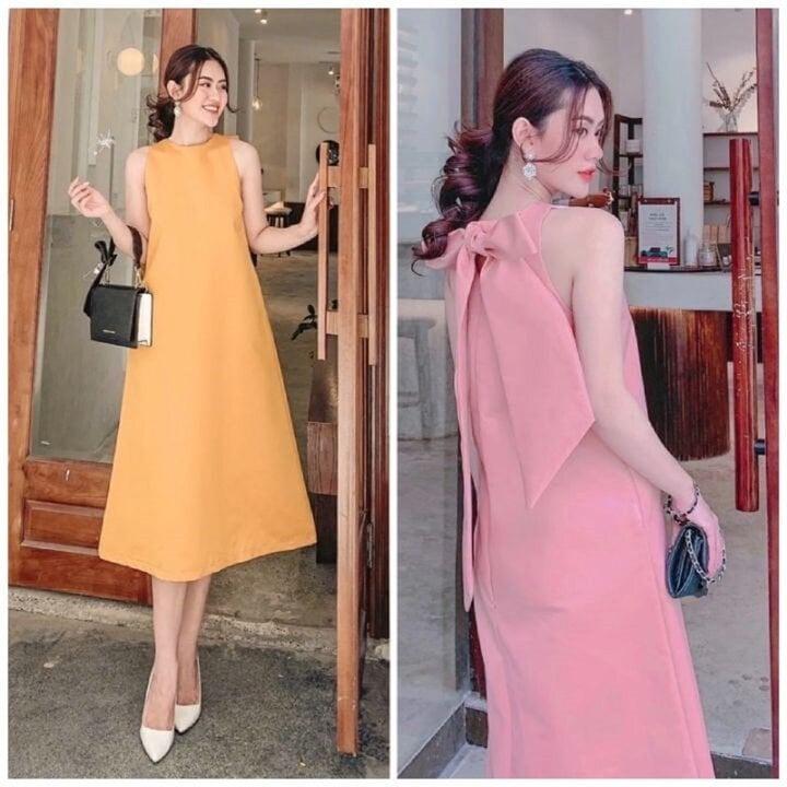 Các mẫu đầm suông được phái đẹp yêu thích-1