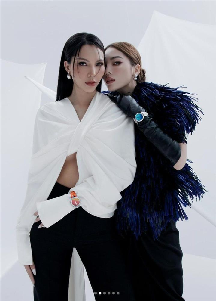 Kỳ Duyên - Minh Triệu chung gu mặc táo bạo khoe hình thể hoàn mỹ thời còn tình bể bình-1