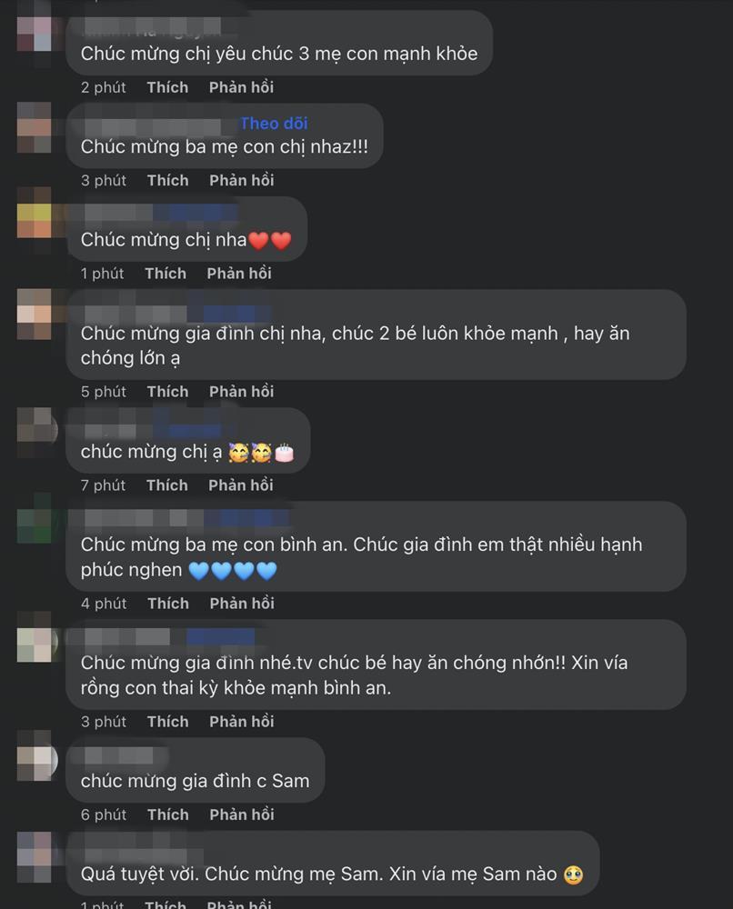 Sam hạ sinh cặp rồng con, nhan sắc hậu vượt cạn vẫn xinh đẹp rạng rỡ-2