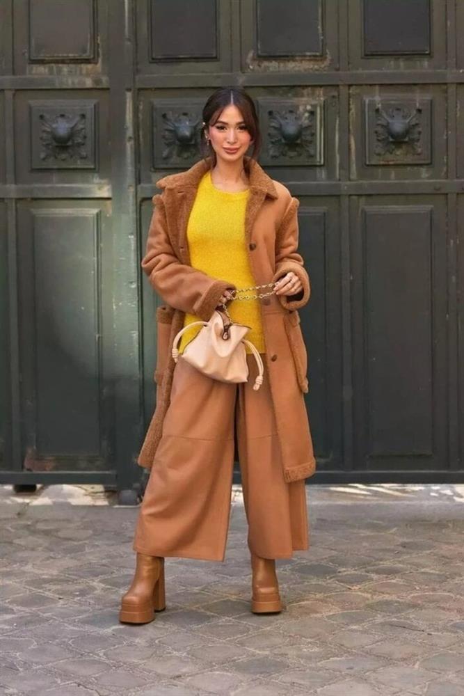 Phối đồ tông nâu be ấm áp và sang trọng-8