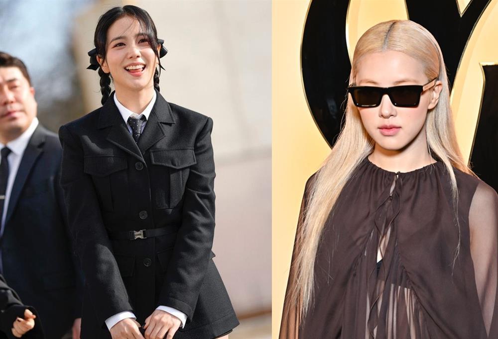 Jisoo ấn tượng, Rosé diện đồ xuyên thấu tại Tuần lễ thời trang Paris-1