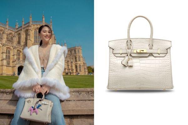 Bộ sưu tập túi hiệu bạc tỷ của con gái nhà đại gia thủy sản, có chiếc bằng cả căn nhà-7