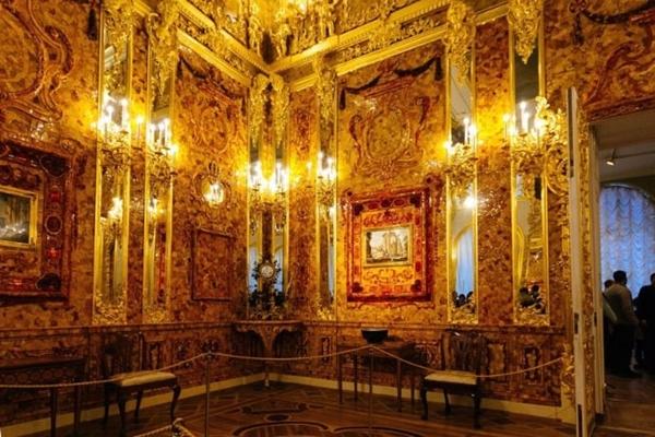 Bí ẩn về căn phòng hổ phách trong cung điện Nga-2