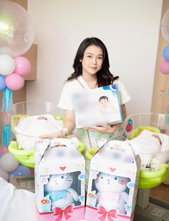 Mẹ bỉm Sam lộ diện tươi tắn sau vài ngày vượt cạn, trải lòng về cảm xúc lần đầu làm mẹ 2 bé rồng!-2