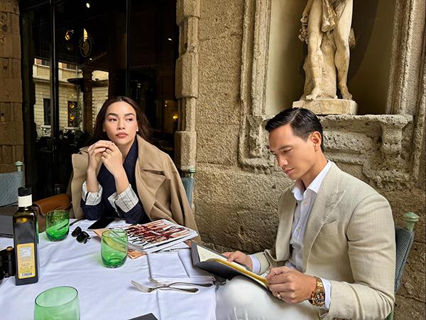 Vi vu trời Âu, Hồ Ngọc Hà - Kim Lý cùng nói một câu khẳng định tình yêu ngọt ngào-6