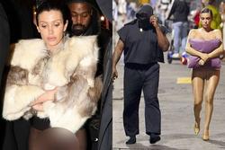 Vợ rapper Kanye West có thể bị phạt tù vì mặc quần tất xuyên thấu xuống phố