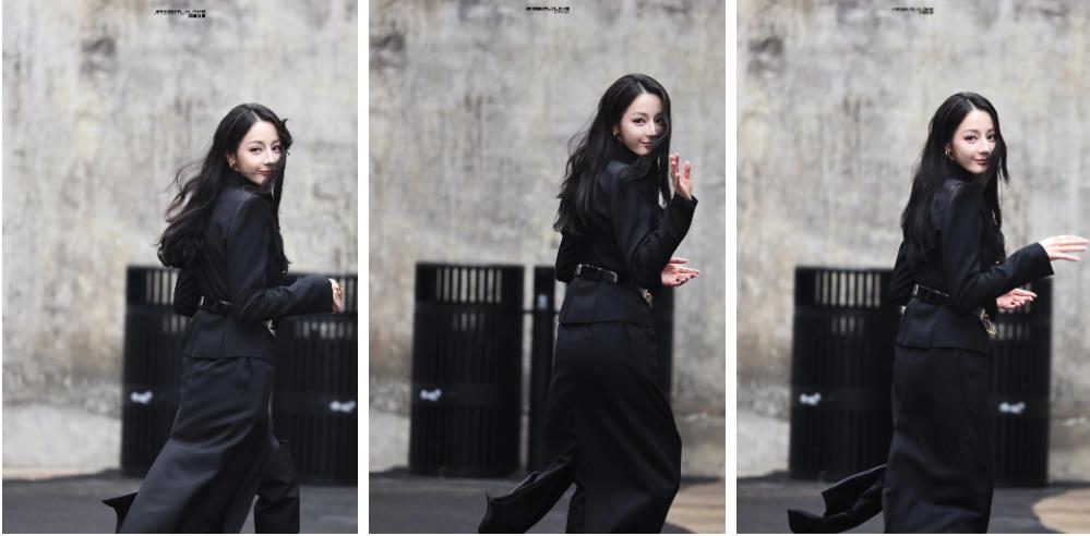 Đẳng cấp Địch Lệ Nhiệt Ba: Đi ghi hình cũng tạo ra khoảnh khắc viral tựa nữ thần-1