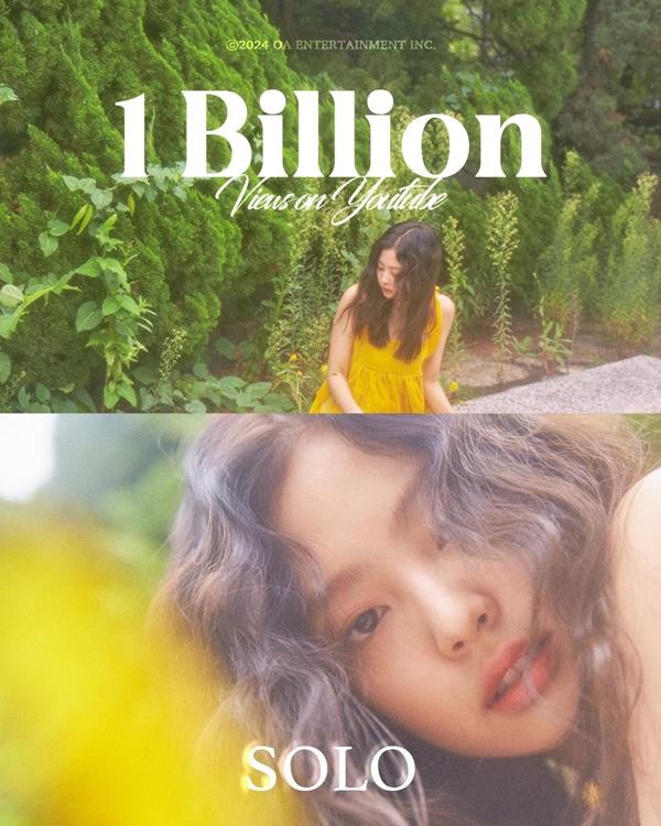 Jennie vừa lên chức CEO lập ngay kỷ lục: Nữ idol Kpop đầu tiên có MV solo đạt 1 tỷ view-1