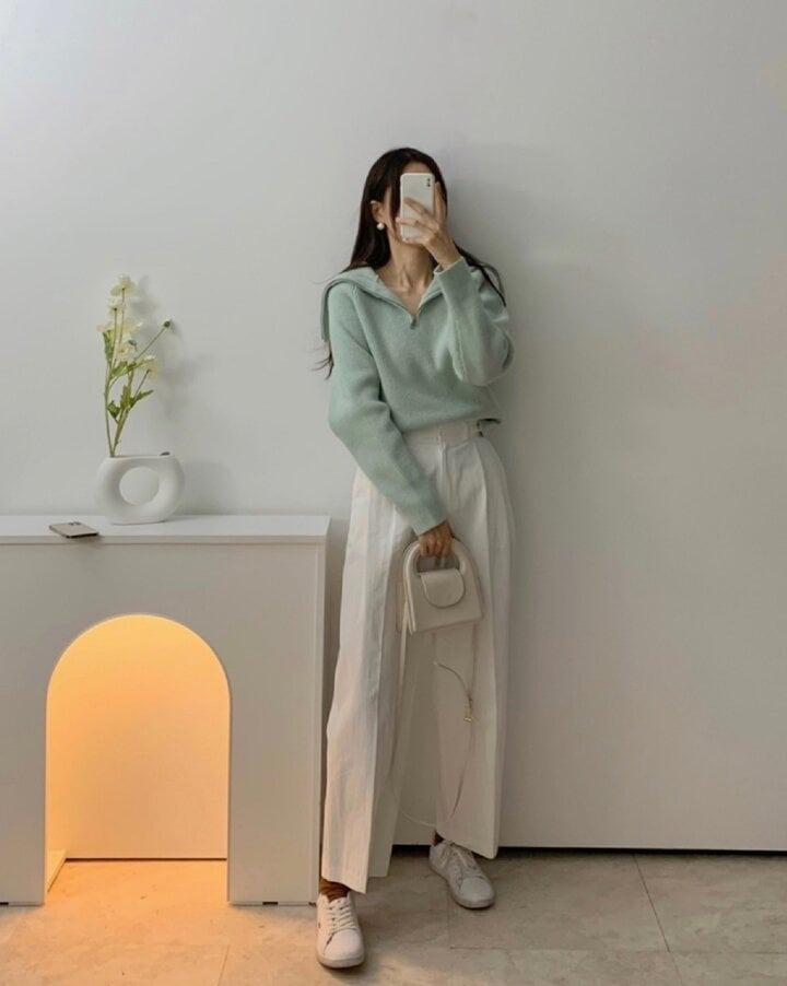 Gợi ý loạt oufit sang xịn mịn với quần âu giúp quý cô công sở tỏa sáng-4