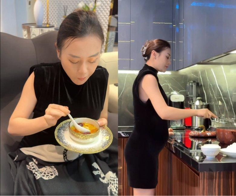 Phương Oanh bầu song thai, cô ăn gì mà xấu không nổi?-1