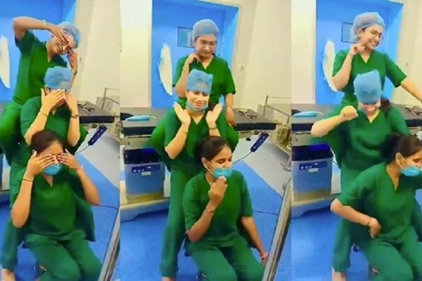 3 nữ y tá bị sa thải sau khi khoe clip nhảy múa trong phòng mổ-1