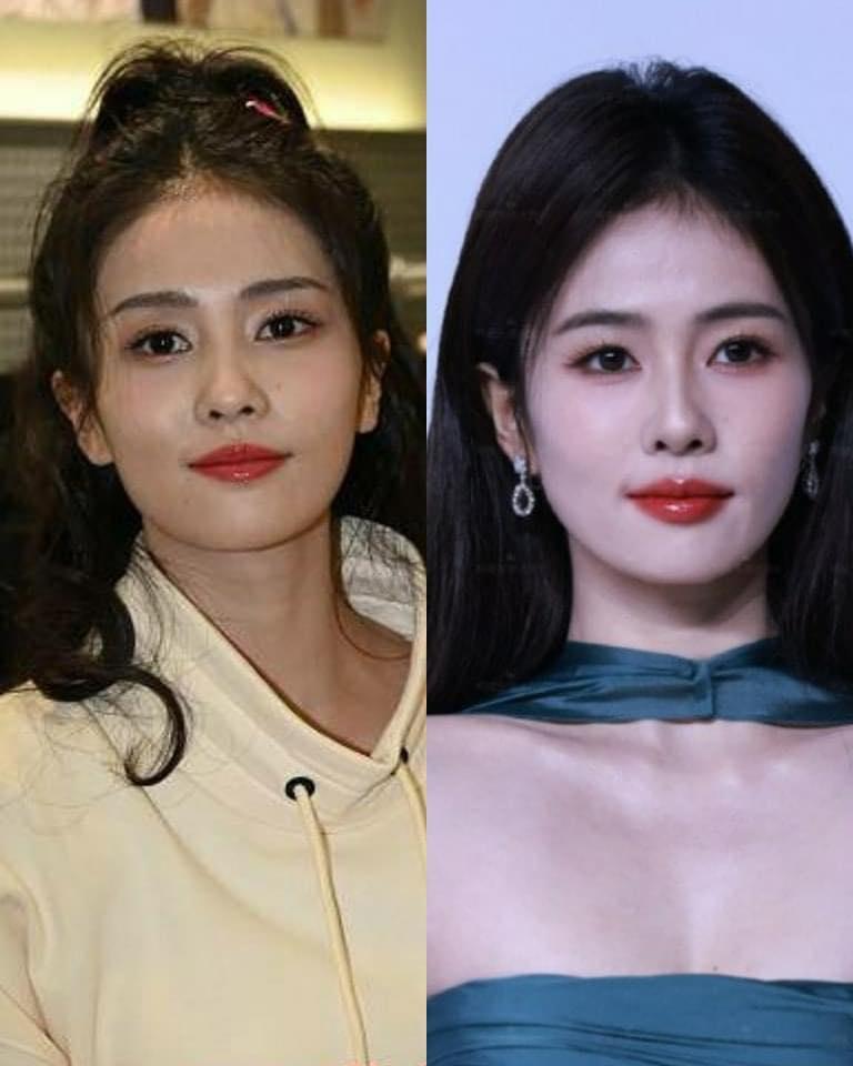 Gương mặt bị lỗi trang điểm của Bạch Lộc: Hóa ra khi không có photoshop-1