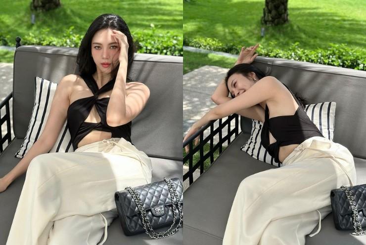 2 nữ hoa khôi hàng không Việt ăn vận quyến rũ bội phần sau khi lấy chồng-10