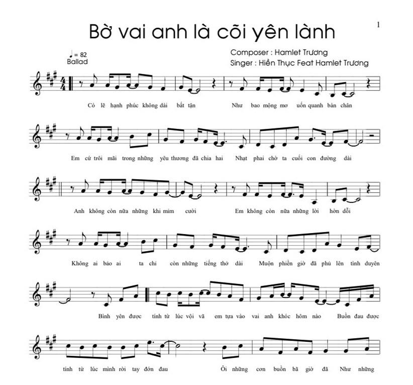 Vì sao Hamlet Trương phải gỡ bài hát Bờ vai anh là cõi niết bàn?-1