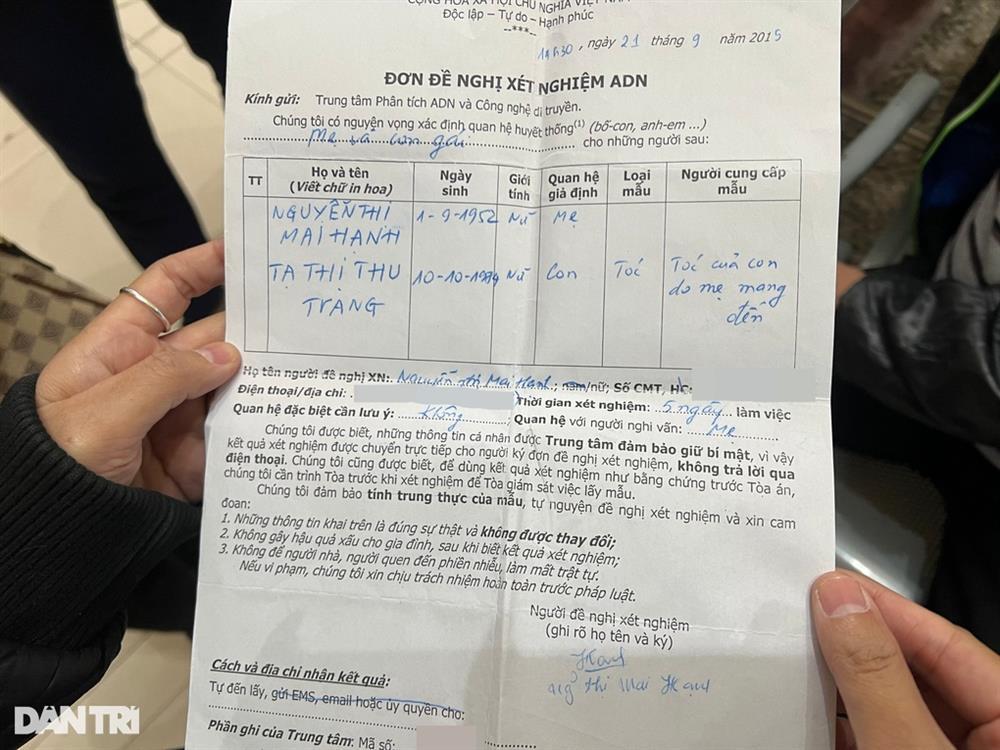 Bi kịch trao nhầm con 42 năm ở Hà Nội: Lời khẩn cầu xét nghiệm ADN-2