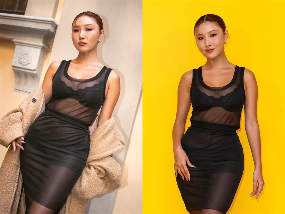 Bất chấp thời tiết lạnh giá, dàn mỹ nhân Hàn mặc gợi cảm dự show thời trang-6