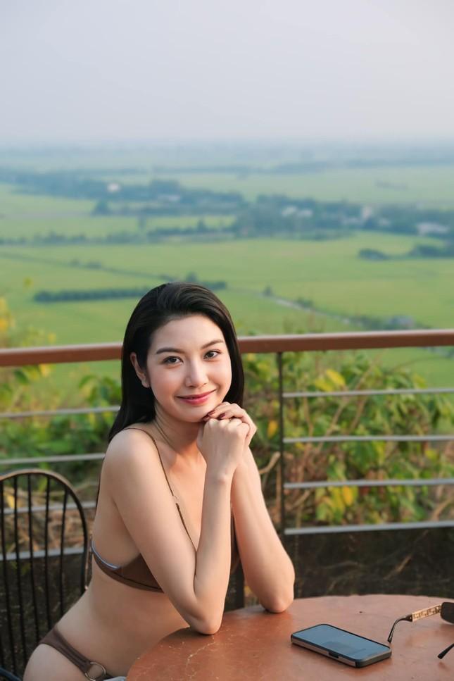 Thúy Vân không dám mặc bikini sau khi sinh con-1