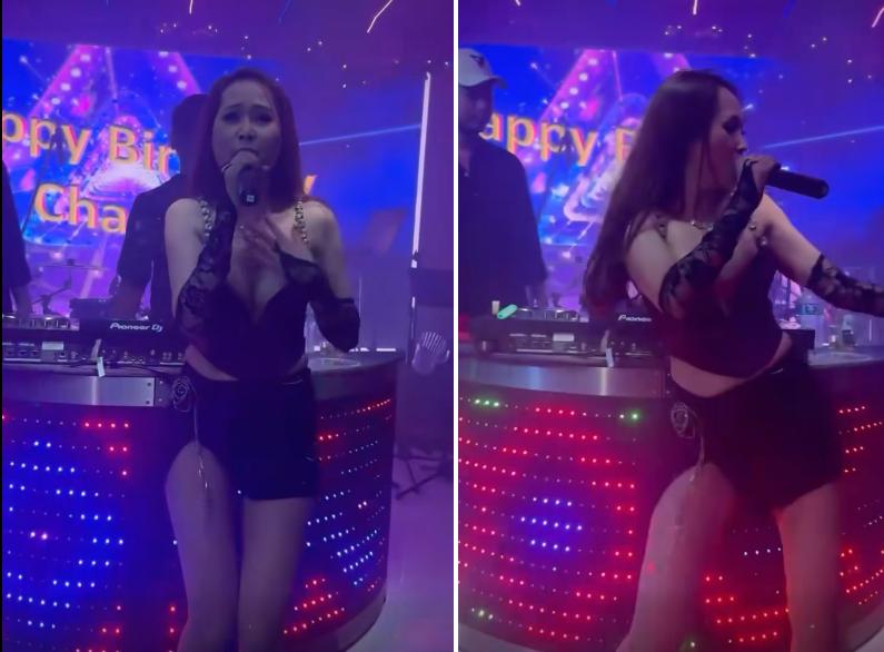 Gái nhảy Minh Thư diện áo cúp, váy ngắn khoe hình thể nõn nà đón sinh nhật-1