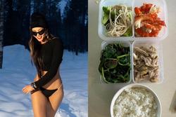H'Hen Niê diện bikini giữa tuyết trắng Phần Lan khoe body cực phẩm, ăn gì để đẹp?