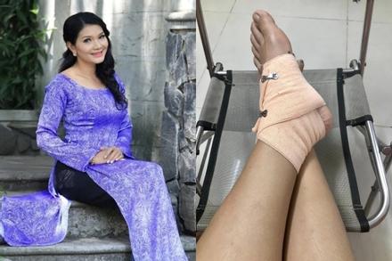 'Nữ hoàng cảnh nóng' màn ảnh Việt bị chấn thương nặng, tiết lộ đang 'gánh hạn cho con cái'