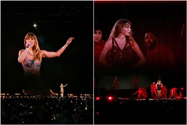 50.000 khán giả đội mưa, trải bạt chờ 3 tiếng để nhìn mặt Taylor Swift-16