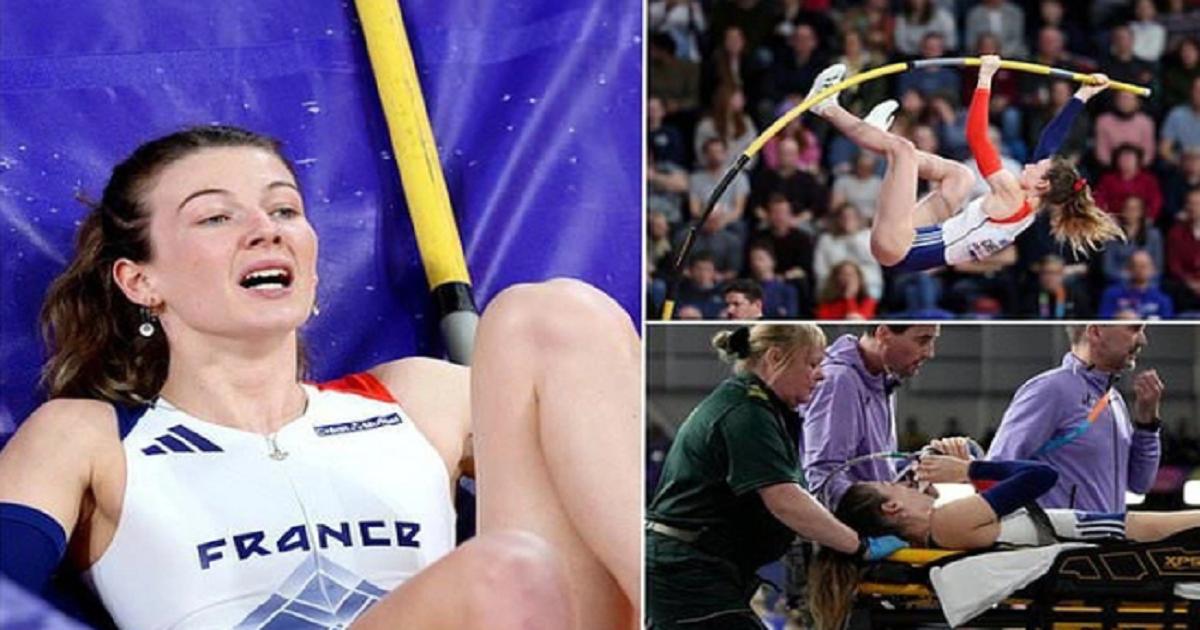 VĐV nhảy sào của Pháp gãy chân khi thi đấu tại Giải vô địch điền kinh trong nhà thế giới-1