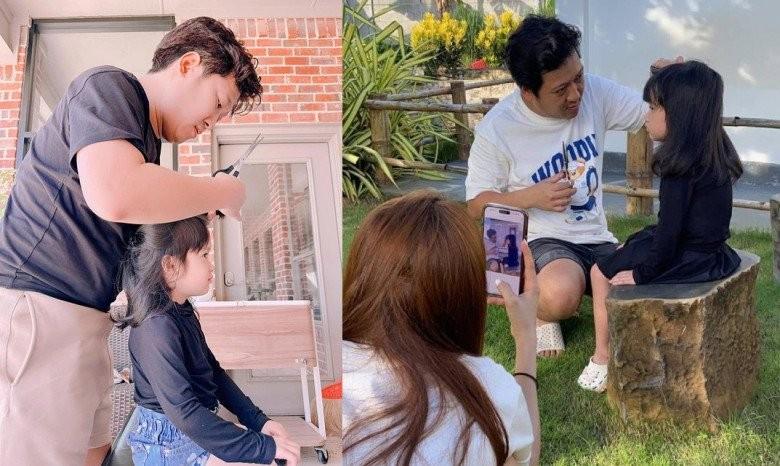 Khoảnh khắc hiếm hoi lộ rõ diện mạo con trai Nhã Phương - Trường Giang, một đặc điểm được nhận xét hệt chị gái!-6