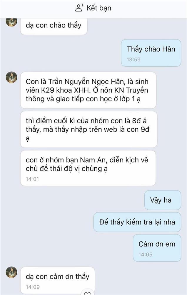 Phía sau chuyện được thầy tặng điểm 9, nữ sinh nhắn tin xin trả điểm thấp hơn-1