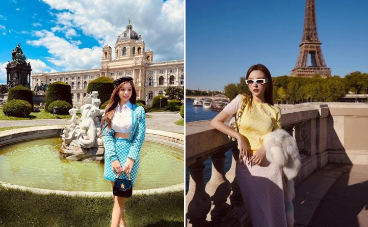 Phú bà Huyền Baby táo bạo với váy hở mạn sườn nổi bật giữa trăm người-4