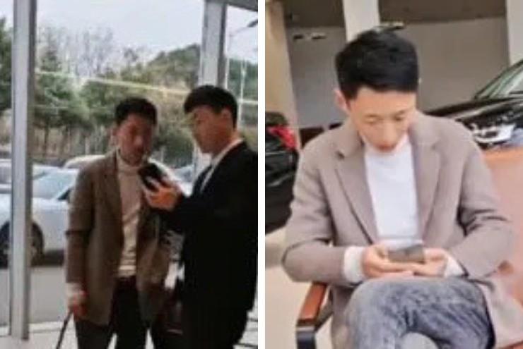 Mặc đồ ngủ đi xem ô tô, người đàn ông bị nhân viên coi thường-2